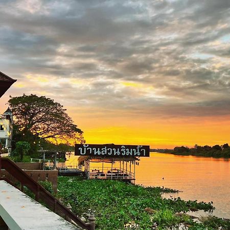 Ayutthaya Garden River Home Ban Bang Krasan Luaran gambar