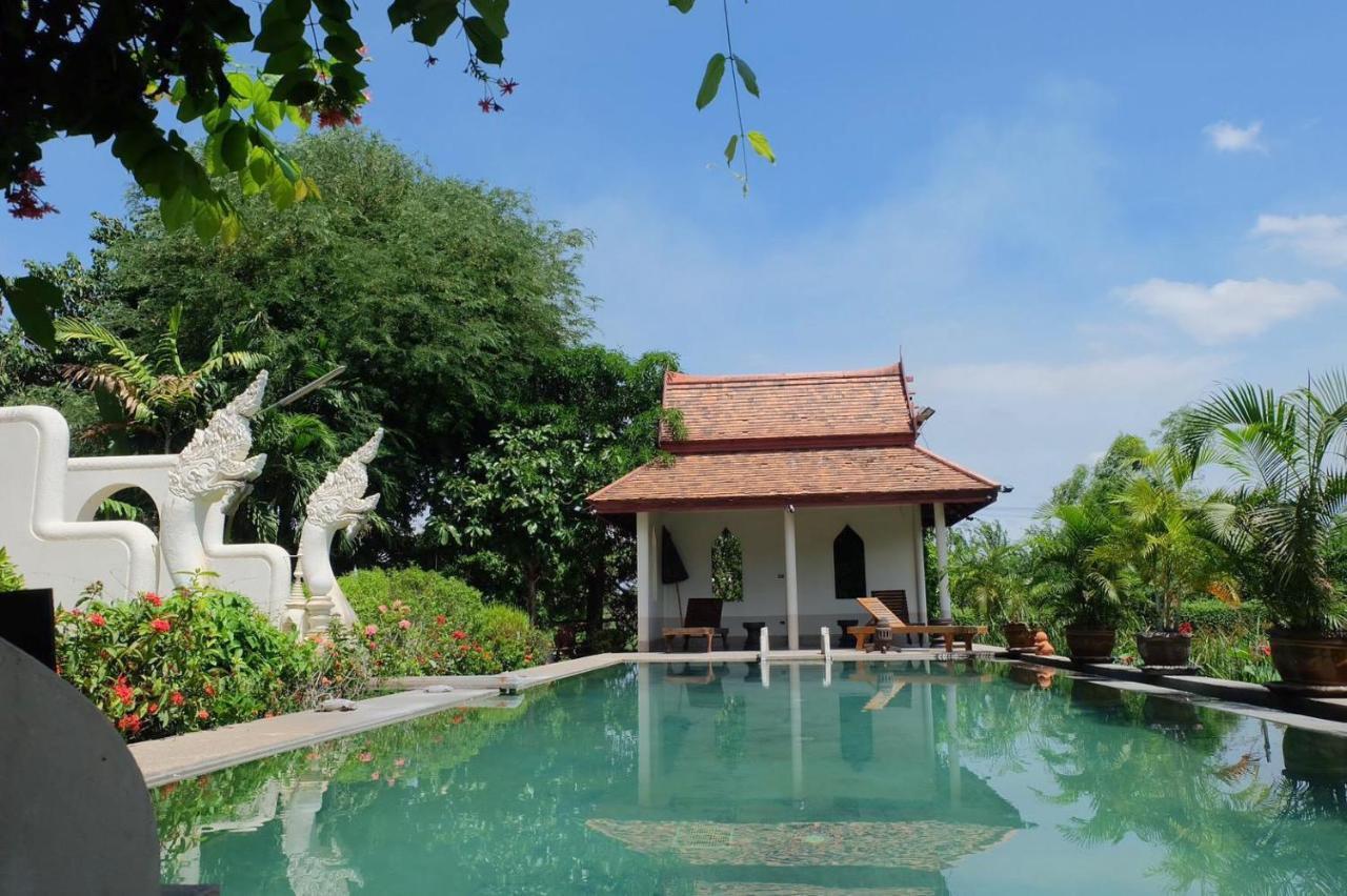 Ayutthaya Garden River Home Ban Bang Krasan Luaran gambar