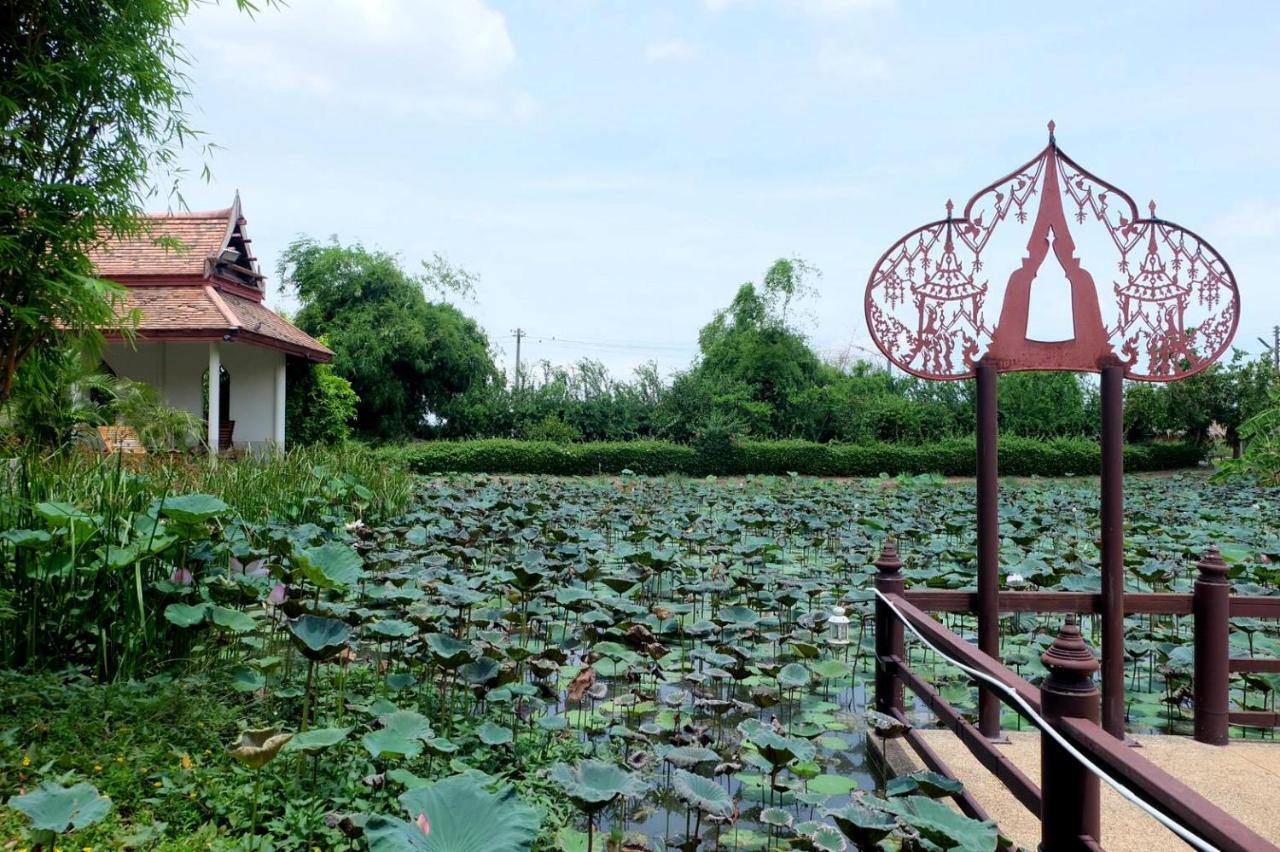 Ayutthaya Garden River Home Ban Bang Krasan Luaran gambar