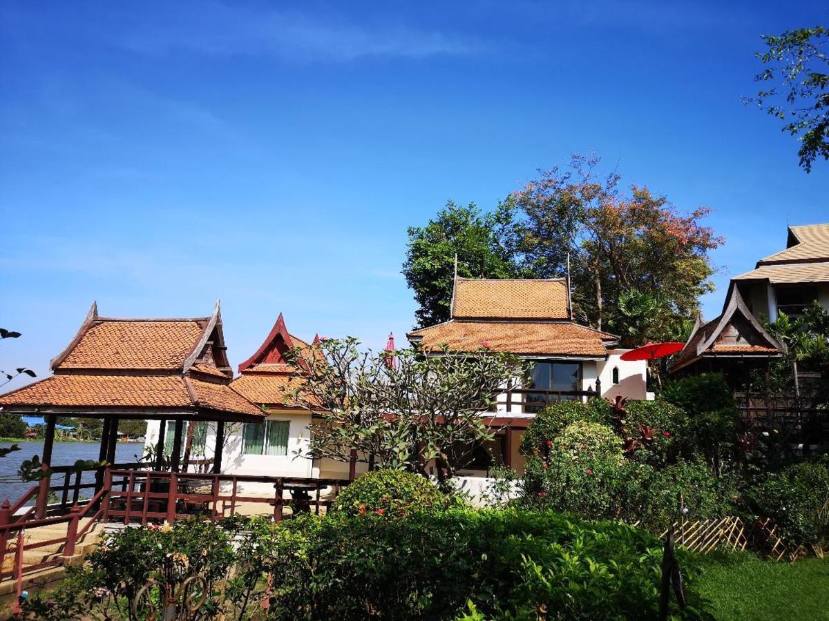 Ayutthaya Garden River Home Ban Bang Krasan Luaran gambar