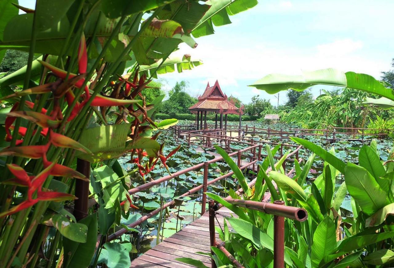 Ayutthaya Garden River Home Ban Bang Krasan Luaran gambar