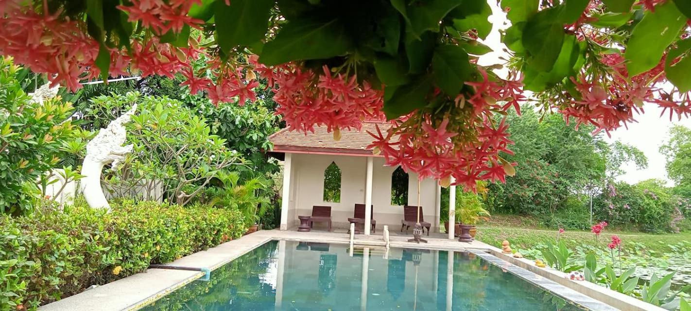 Ayutthaya Garden River Home Ban Bang Krasan Luaran gambar