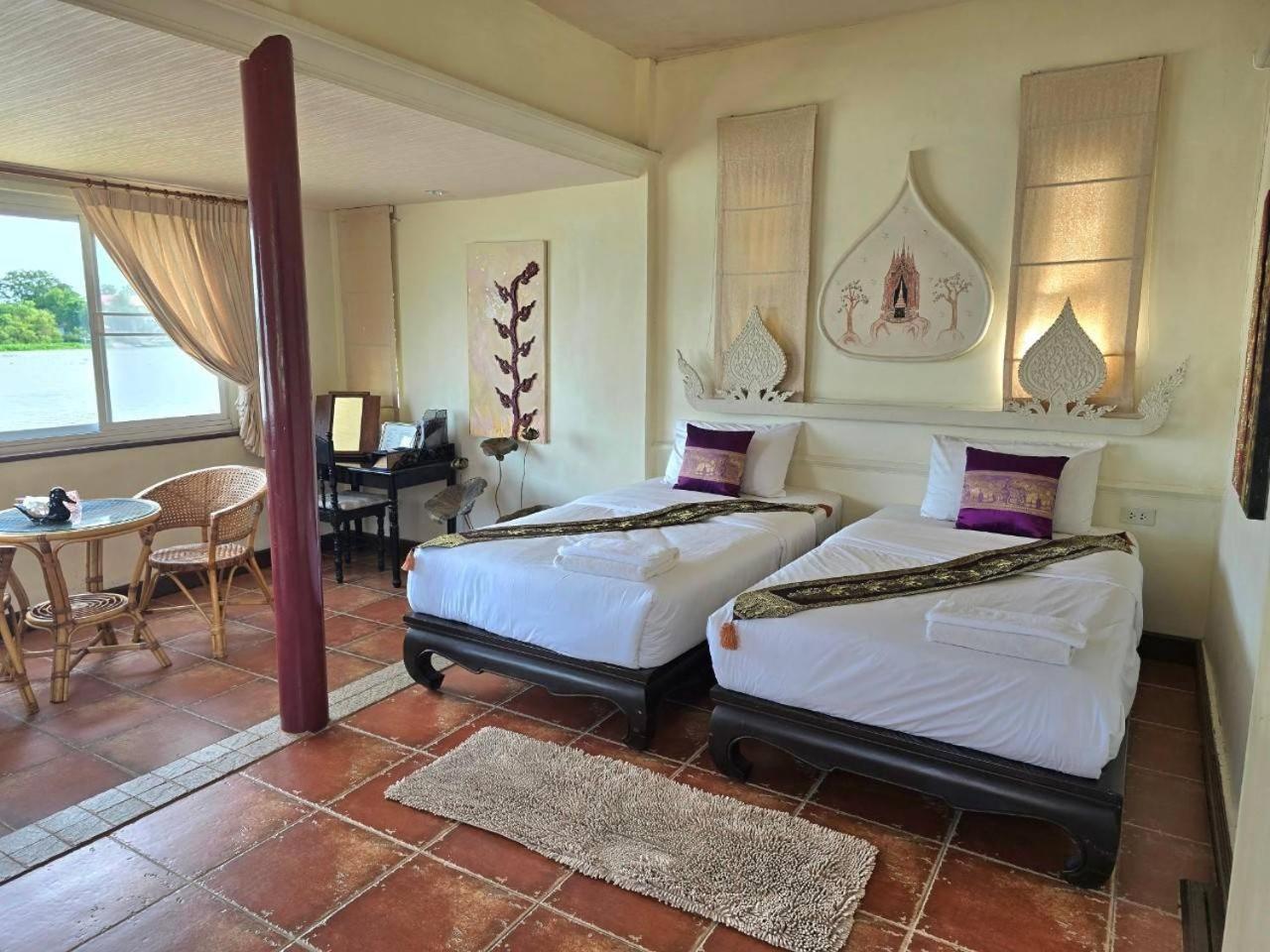 Ayutthaya Garden River Home Ban Bang Krasan Luaran gambar