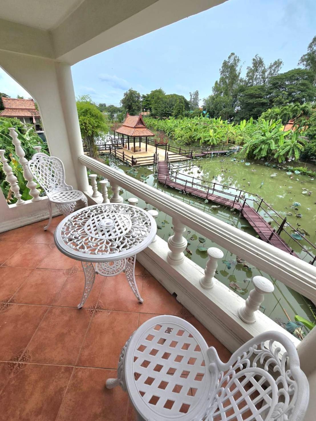 Ayutthaya Garden River Home Ban Bang Krasan Luaran gambar