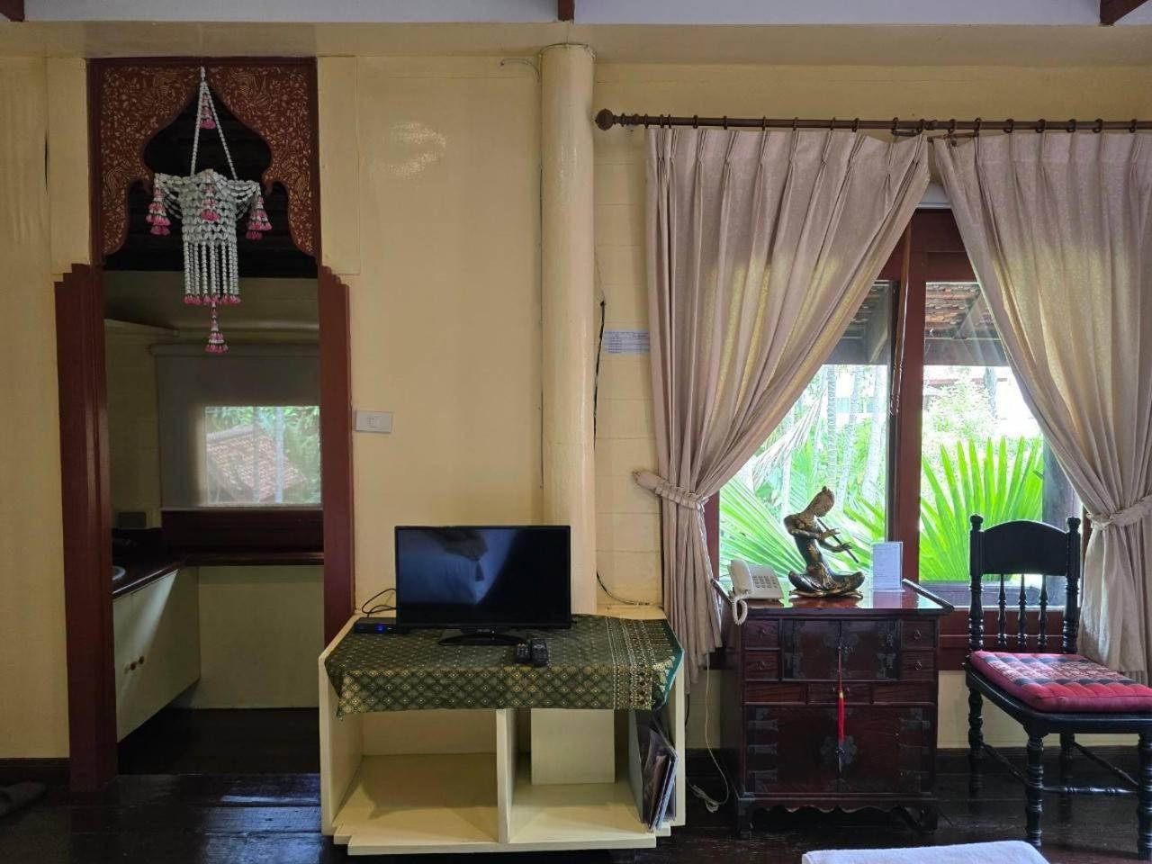 Ayutthaya Garden River Home Ban Bang Krasan Luaran gambar